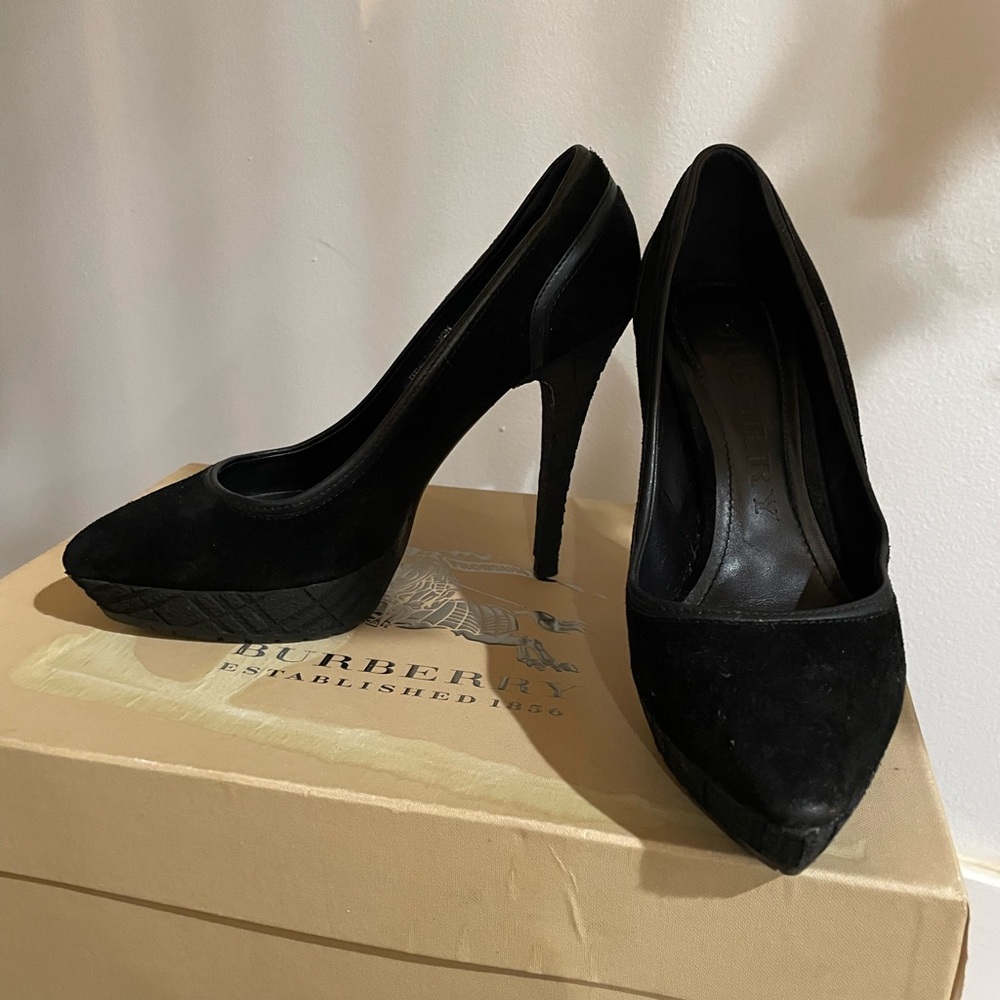 Burberry Black Heels